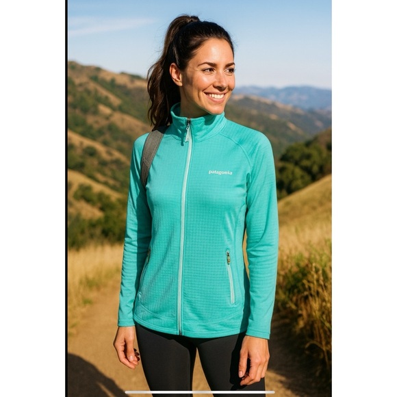Patagonia Tops - PATAGONIA REGULATOR FLEECE FULL ZIP S GORPCORE ATHLETIC WAFFLE POLARTEC HIKING